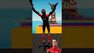 #fortnite #marvel #shorts New Challenge 😲 Spider-Man & Thor Who's The Best Hero in mcu? @fortnite