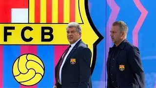 Officiall Hansi Flick Arrives In FC Barcelona  Management With Joan Laporta To Signing Contract 🇩🇪✅