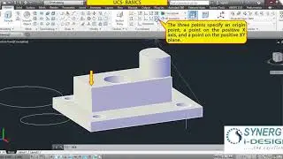 AutoCAD---Lec-054  How to use UCS (User Coordinate System) in creating 3D model of complex opjects