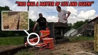 "This Is Life Or Death!" | Heavy Equipment Winch Out