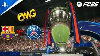 Barça vs PSG – UCL Final Showdown! | FC 25 Epic Finale