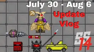 SS14 - Weekly Update Vlog - July 30 - Aug 6 (Round Replays, Melee Rebalance, Moths)