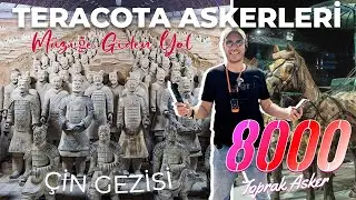 Çin Gezisi 4 - 8000 TOPRAK ASKER ! Terracota Askerleri #MüziğeGidenYol