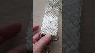 🧶Макраме.Ремень для сумки.