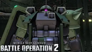 Mobile Suit Gundam Battle Operation 2 - Zaku II [Stutzer] (LV1) ALL MOVES
