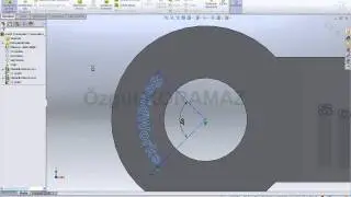 SolidWorks Emboss ve Wrap