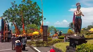 ⿻୨୧ ╭─╯Road at Tanah Lot temple at Bali╰─╮✿꒷꒦꒷