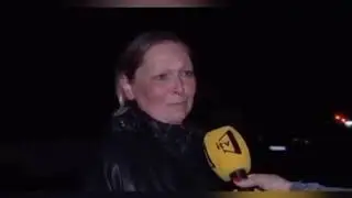 Русская жительница г.Гянджи после ракетного обстрела войсками Армении