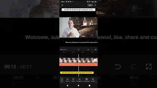 How to add scrolling and moving text in a video