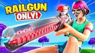 Rail Gun Only | Fortnite Beachcomber Sunny Thumbnail Speedart
