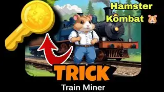 How to Complete Hamster Kombat Train Miner in 10 Minutes | Live proof