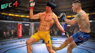 Bruce Lee vs. Christopher James Weidman | professional MMA (EA sports UFC 4)