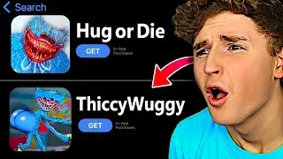 Testing Weird HUGGY WUGGY Apps! (LOL WTF)