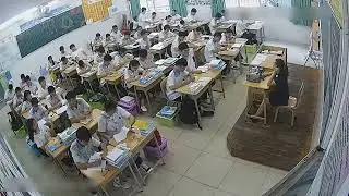 Teacher Took Her Shoes off in Class