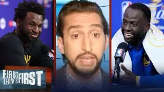 Draymond Green steps up for Warriors, Andrew Wiggins makes his Finals MVP case | FIRST THINGS FIRST