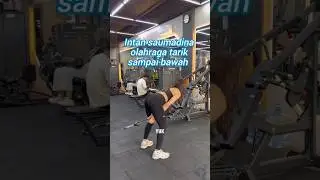 Intan Saumadina pulls down the sport