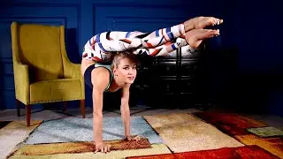 Equilibrium. Backbend Stretching. Handstand Training.