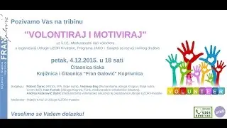 Volontiraj i motiviraj 4.12.2015