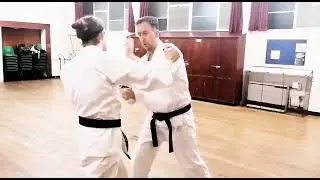 Uwa uke zuki (Omote) plus ren Han ko. Shorinji kempo