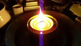 Bacon Grease Oil Lamp From a Tuna Can