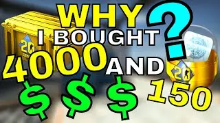 WHY I bought 4000 CS20 CASES & 150 CS20 STICKER CAPSULES (CSGO INVESTMENT)