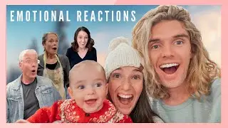 Surprising Our Family to Meet Our New Baby for Christmas! 🥺