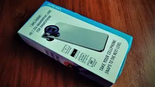 APEXEL APL-HDAN 1.33X anamorphic lens for the camera of a smartphone 4K HD (New in 2020). Testing!)