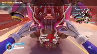 1 kill away from Ace | D.VA Play of the game Overwatch