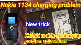 Nokia 1134 charging problem solution || Nokia charging jumper way