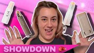 Let’s talk complexion sticks and who needs what! 👀 Ilia, Merit, ABH and Fenty Beauty