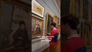 Come with me to the art gallery! 🖼️ 