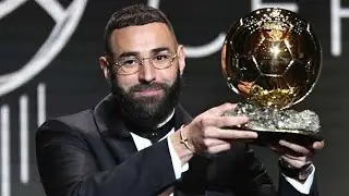 BENZEMA wins his first Ballon d'Or #benzema #ballondor