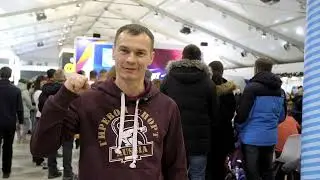 Гиревой спорт на выставке 