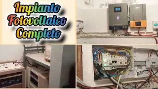 Impianto fotovoltaico completo pt 1