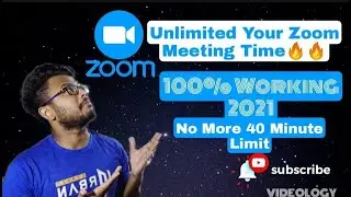 How to create ZOOM meetings for unlimited time 🔥🔥 ||Videology||