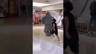 🦍King Kong & 🐼Panda in Public 🤣