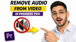 How to remove audio from a video in Premiere Pro 2026