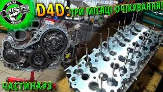 He will be driving again! Assembling the Prado 150 D4D engine: All parts and clearances. Part #3.