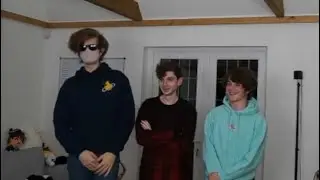 Tubbo and 5up do a height check then Ranboo walks in