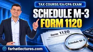 Schedule M 3 form 1120 Exaplined