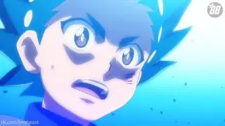 Beyblade burst turbo русский 28 серия Айгер уничтожает Валькирию