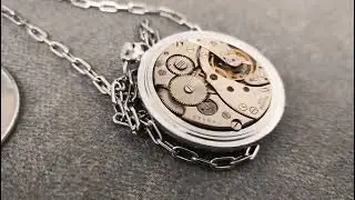 Molnija 18 jewels handwind pocket watch