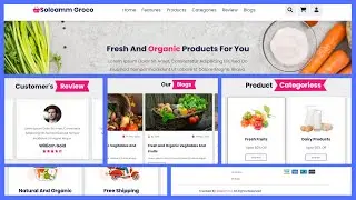 How to create grocery store by using Html, CSS & Javascript | soloamm | Sublime text editor