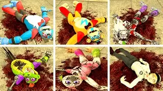 DESTROYING FIVE NIGHTS AT FREDDY'S SECURITY BREACH ANIMATRONICS in Garry's Mod
