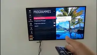 Scan Channels on LG 55UJ63 Smart TV (Tutorial)