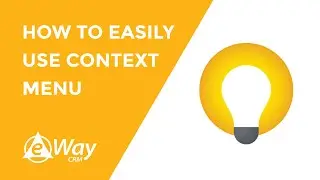 How to Easily Use Context Menu in eWay-CRM