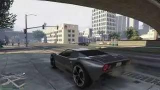 Grand Theft Auto V Random Guy Falls