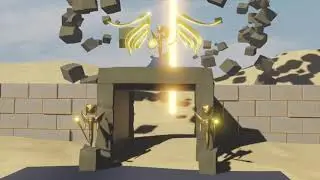 Blender 2.8 - Solaris Temple Gate