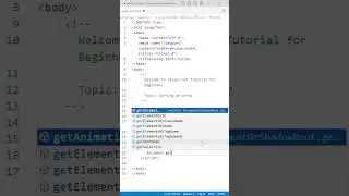 sort() - array | JS Basics 