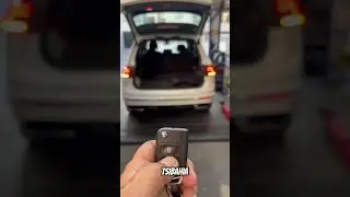 Fechamento da mala pelo alarme - Tiguan Rline 2020 #shorts